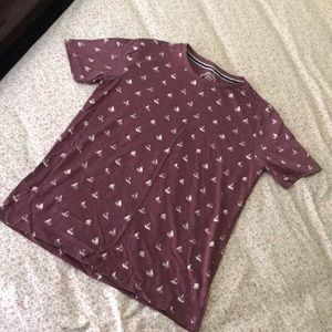 Denim & Flower Graphic Tee